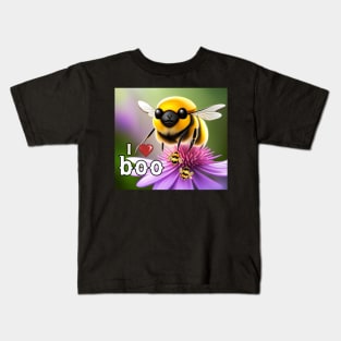 I love Boo Bees Kids T-Shirt